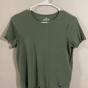 Army green colored shirt from Hollister
